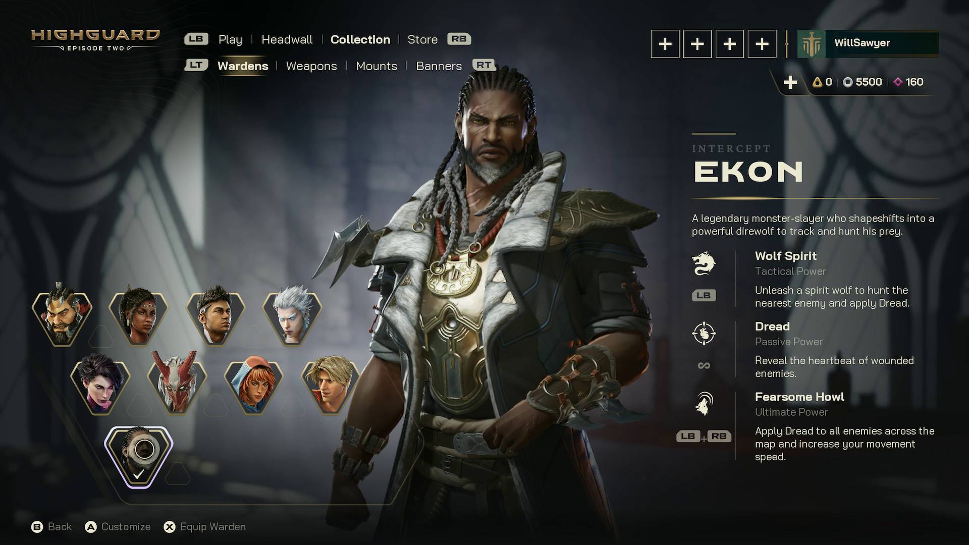 Highguard Ekon Warden character and abilities