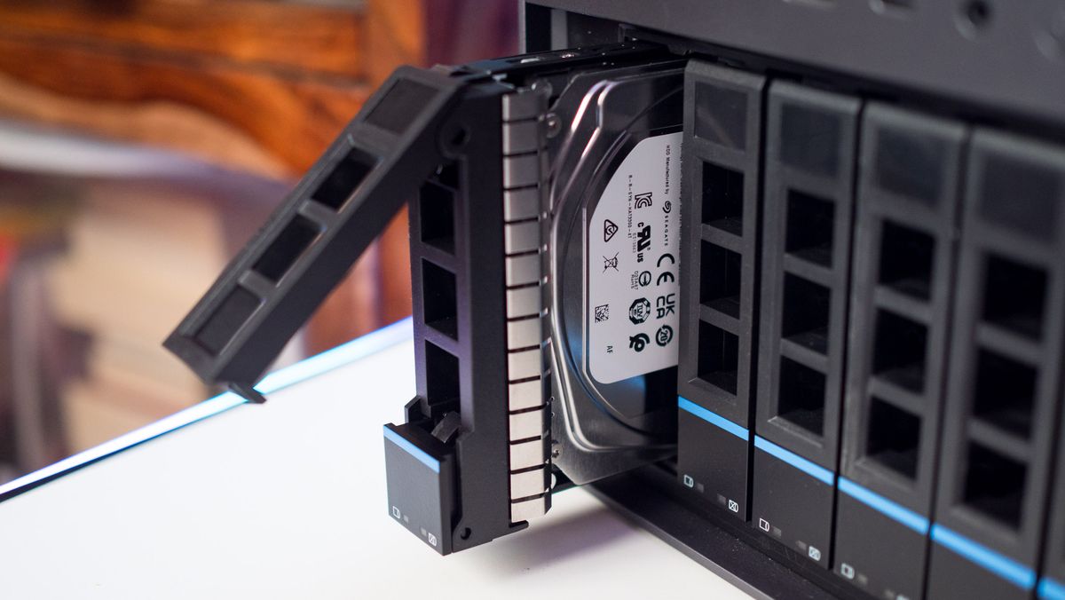 HDD inside ZimaCube NAS