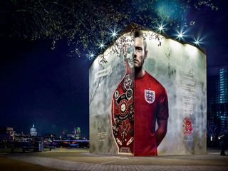 ilovedust's 40-foot Jack Wilshere mural