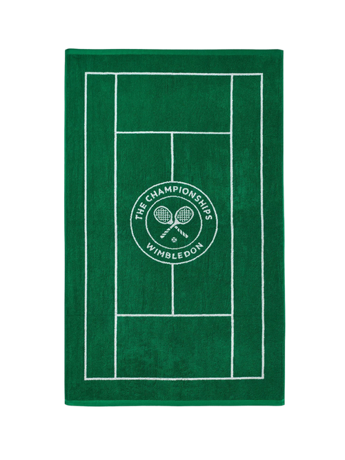 Wimbledon Tennis Court Towel