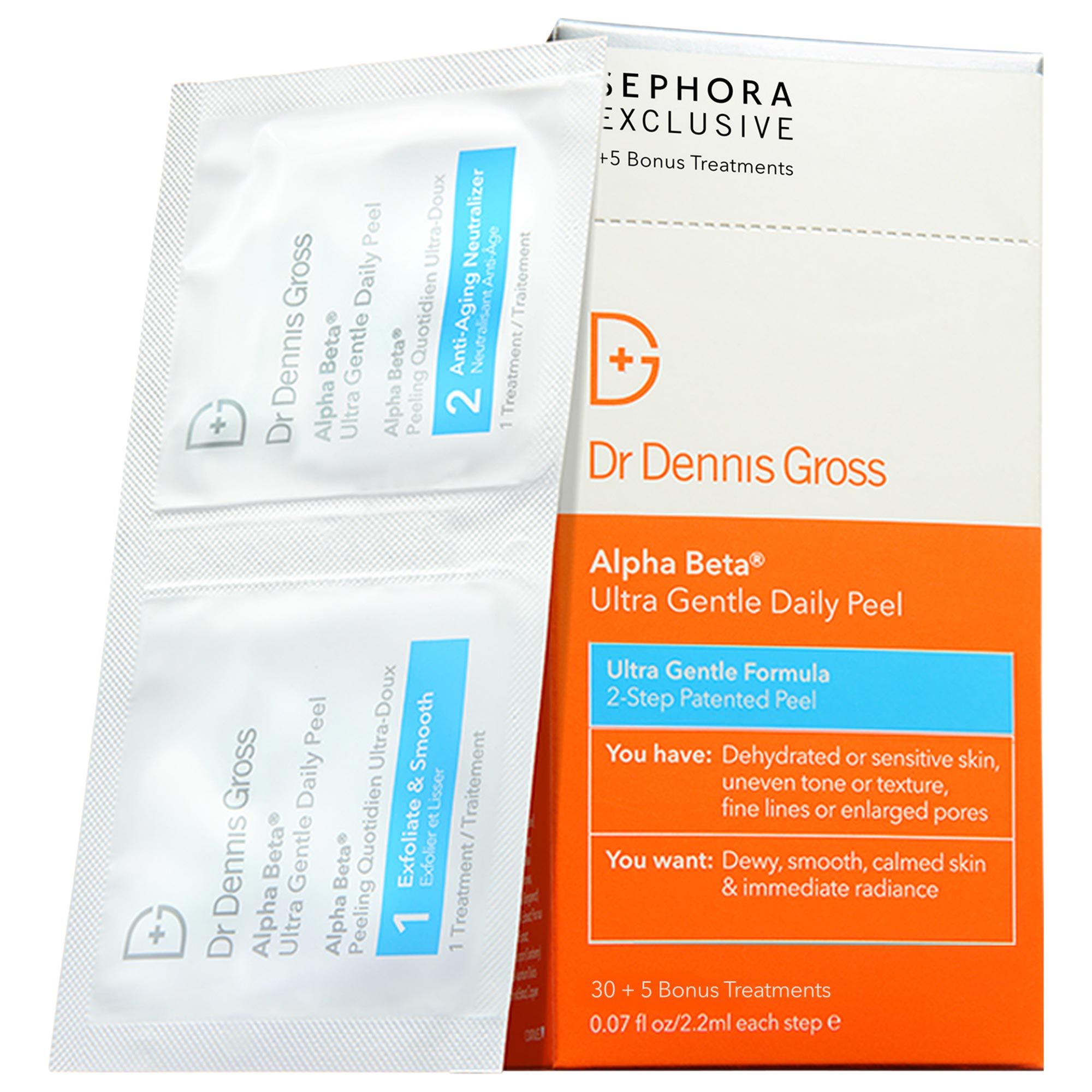 Alpha Beta&amp;reg; Ultra Gentle Daily Peel Pads for Sensitive Skin