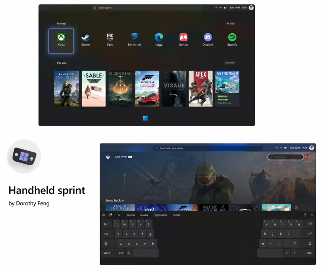 Windows 11 handheld gaming mode