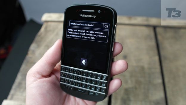 BlackBerry Q10 voice control