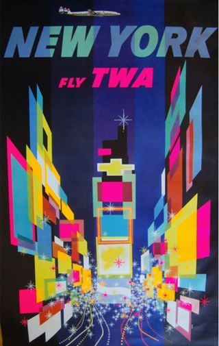 Vntage posters - TWA