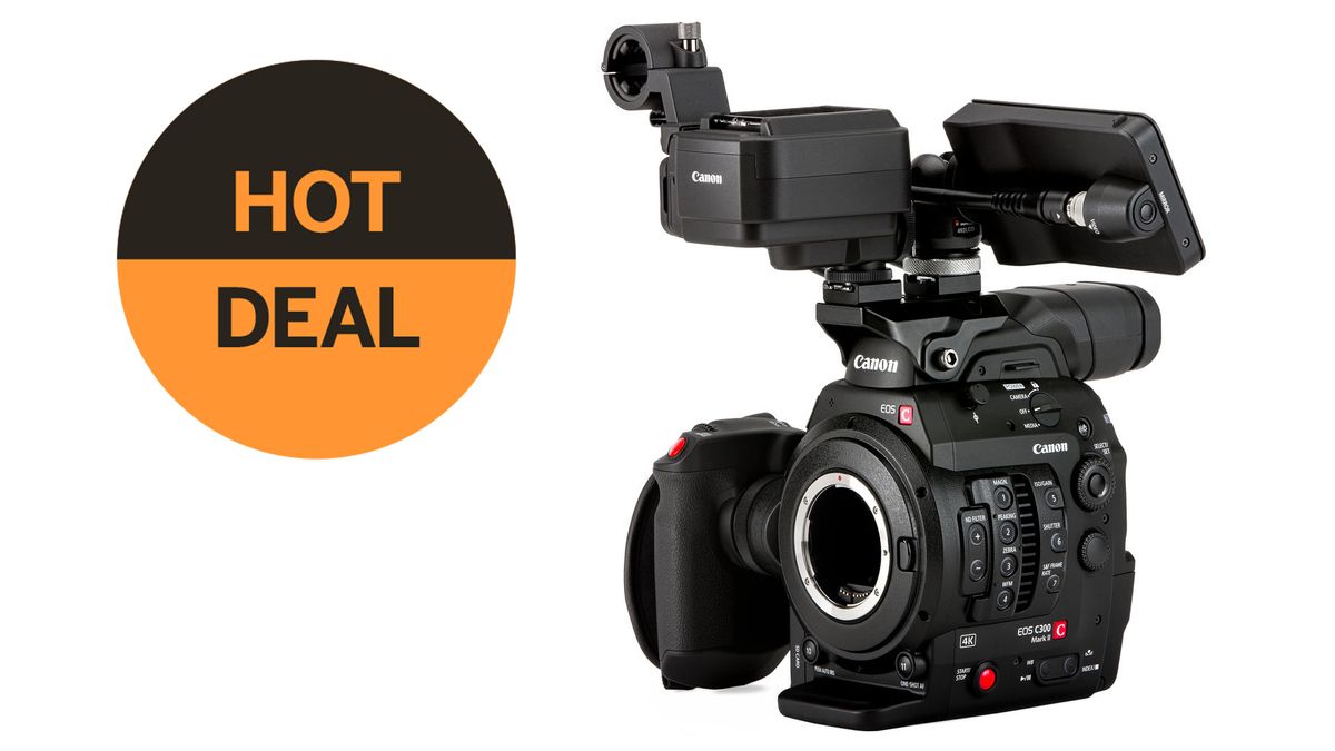 Save over $2,900 on Canon EOS C300 Mk II with monitor and mic adapter!