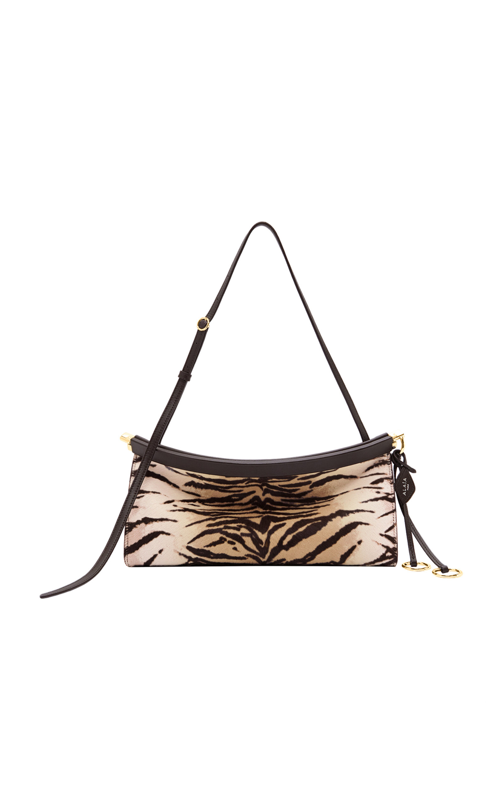Le Click Medium Pony Hair E/w Shoulder Bag