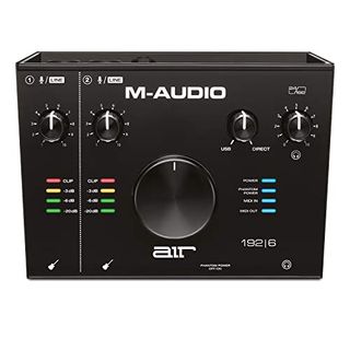 M-Audio AIR 192|6 - 2-In 2-Out USB Audio / MIDI Interface with Recording Software from Pro-Tools & Ableton Live, Plus Studio-Grade FX & Instruments