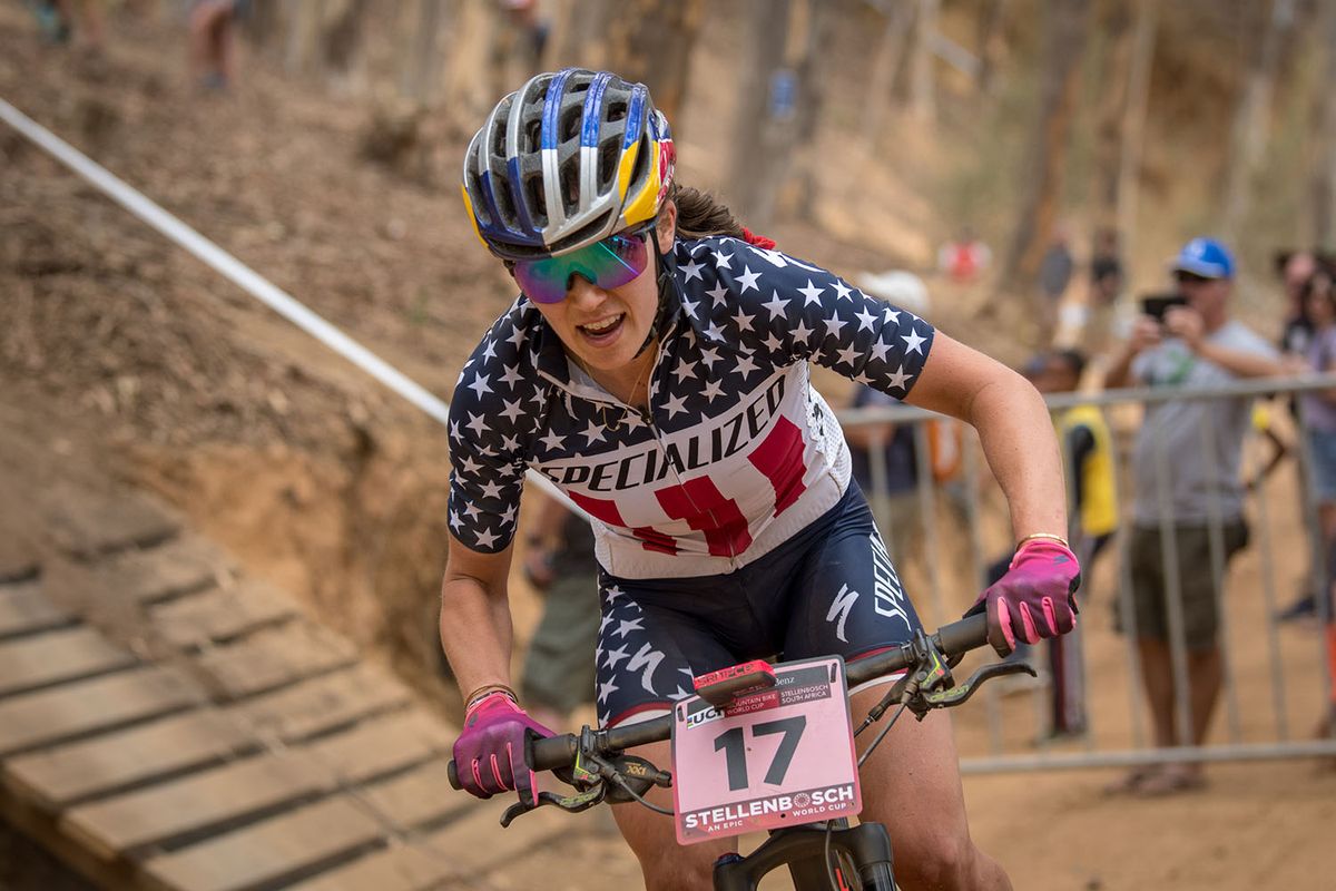 First year senior USA's Kate Courtney (Specialized Racing)