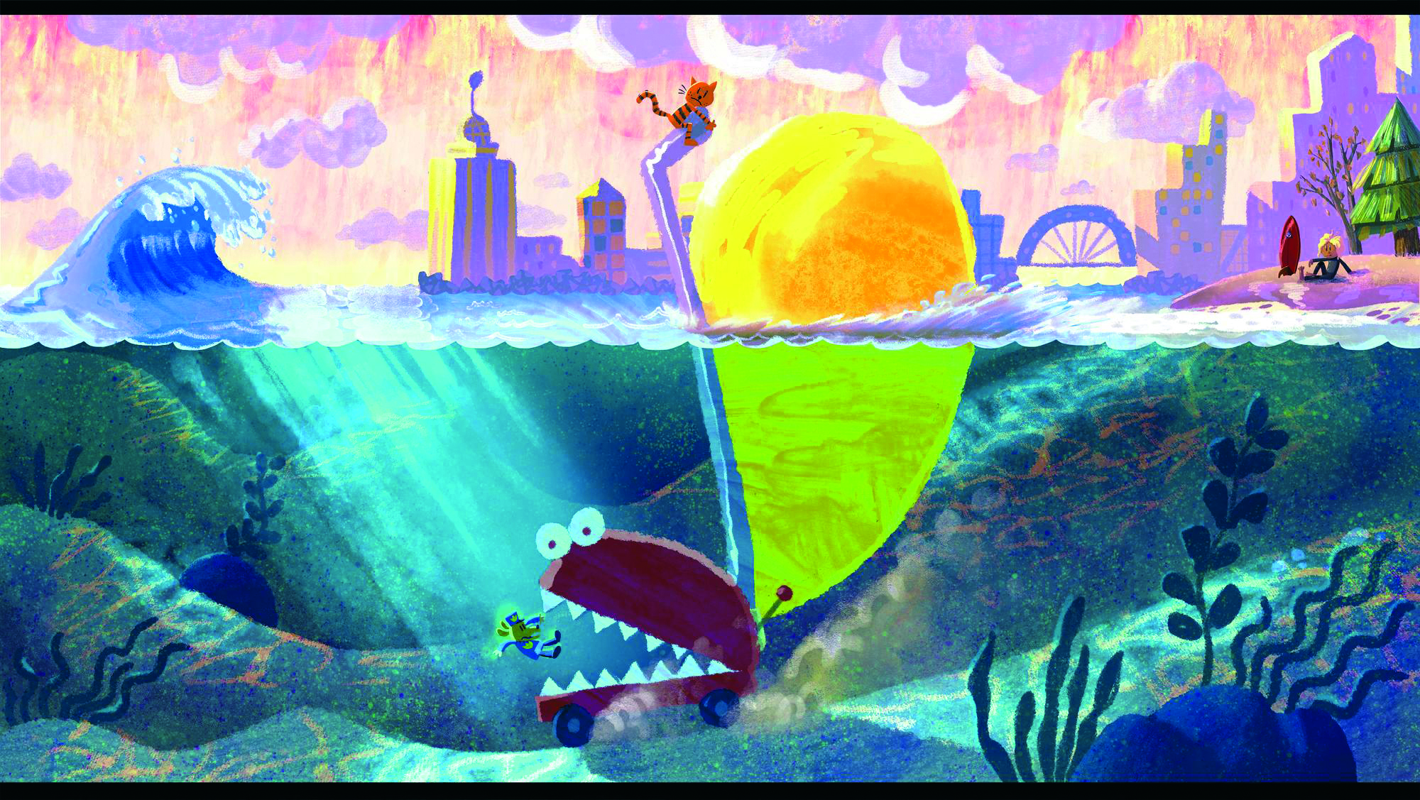 Art for an animation