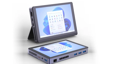 This Windows tablet has a laughably small battery but insane ports and