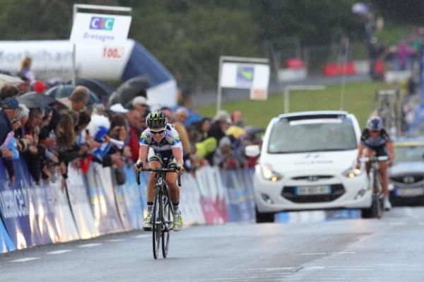 Tiffany Cromwell (Orica - AIS presented by GreenEdge) came second in the race