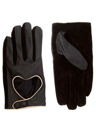 ASOS leather gloves, £18