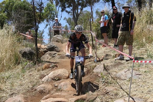 Ben Henderson in the elite men's race