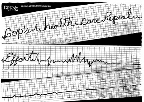 The GOP's flatlining repeal efforts