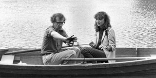 Woody Allen and Diane Keaton in Manhattan