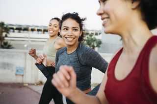 Training tips for a marathon: Three woman training for a marathon