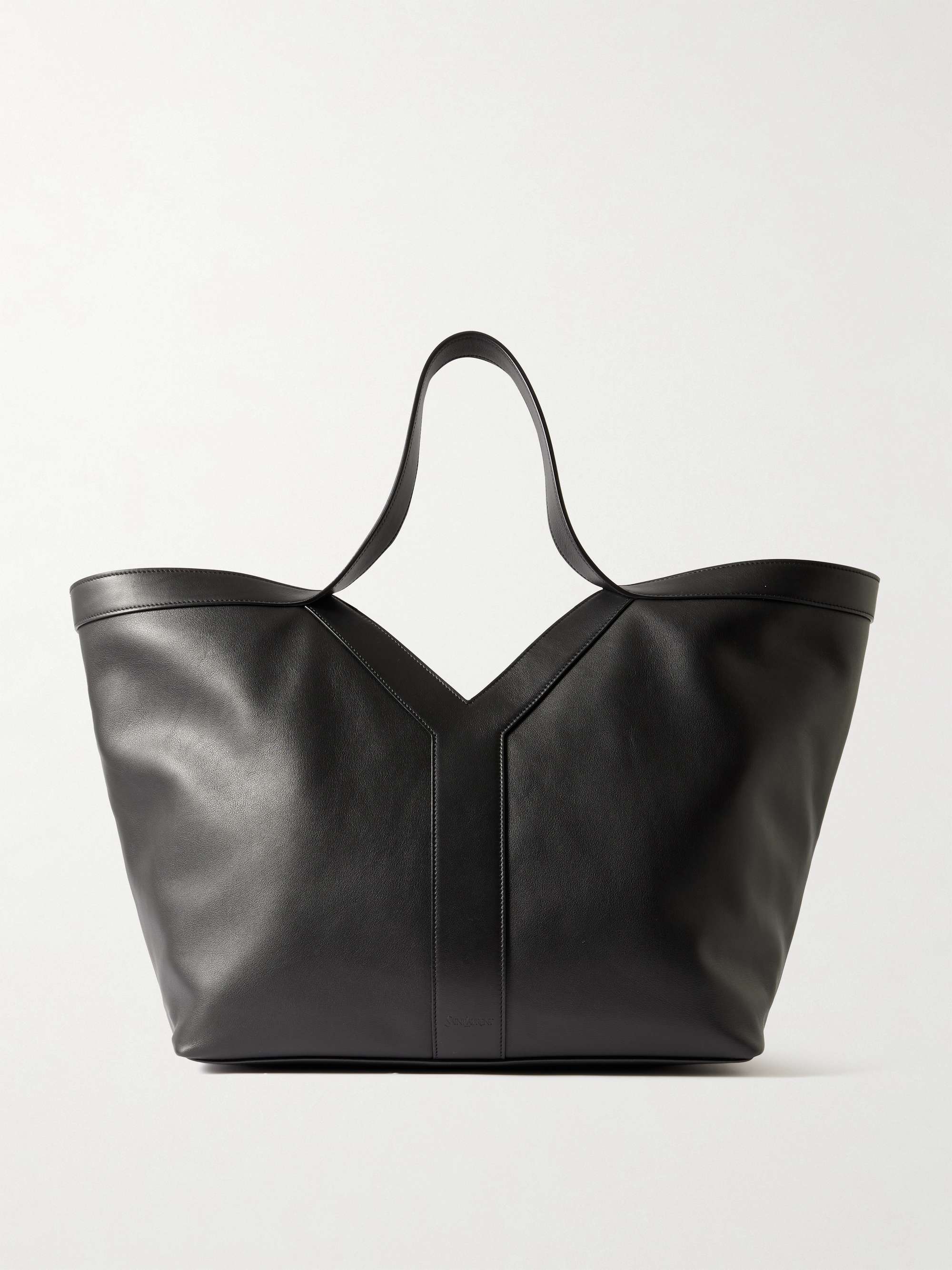 Y Leather Tote