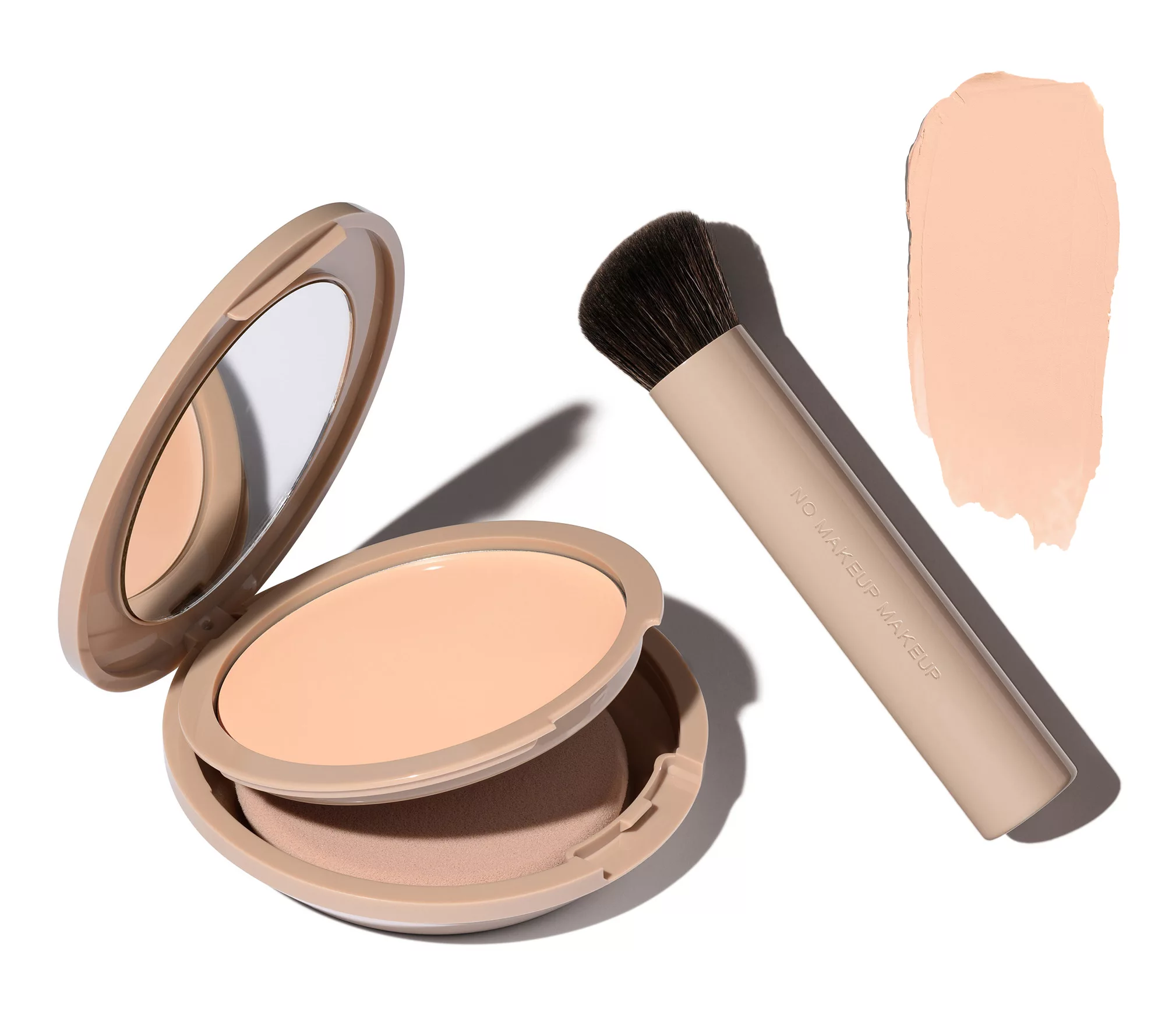 No Makeup Makeup 4-In-1 Foundation With Brush