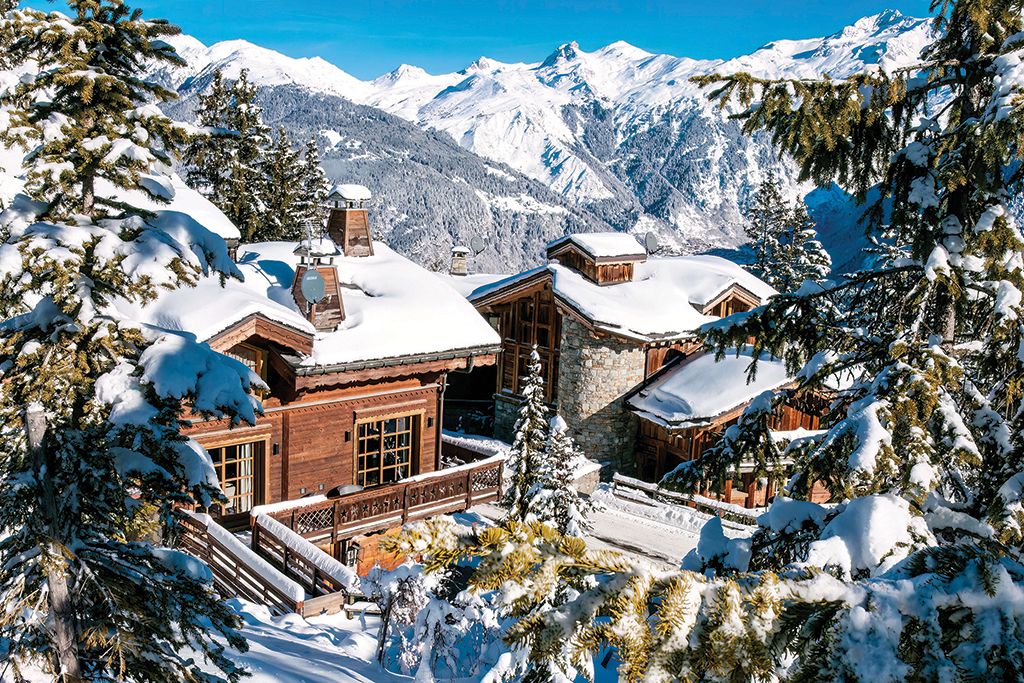 Courchevel 1850, Savoie, France.