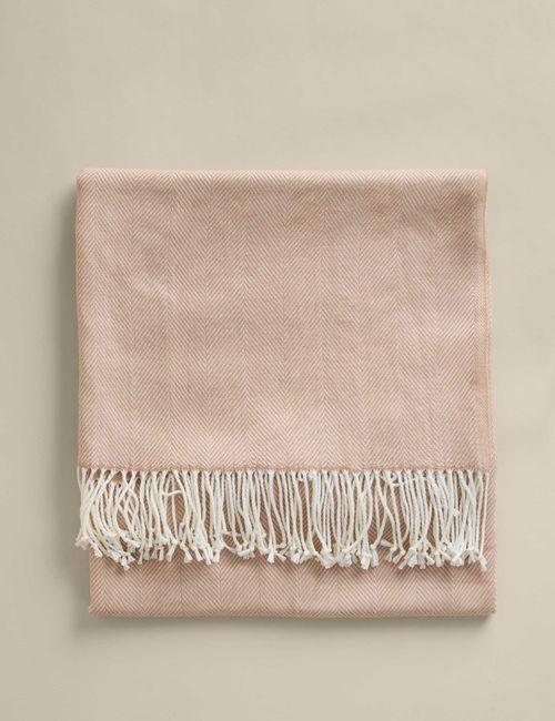 Herringbone Throw