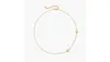 Oak and Luna Mini Initial Chocker Necklace 