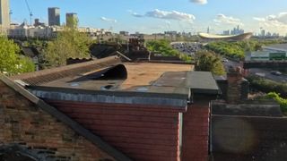 Insta360 image of flat roof