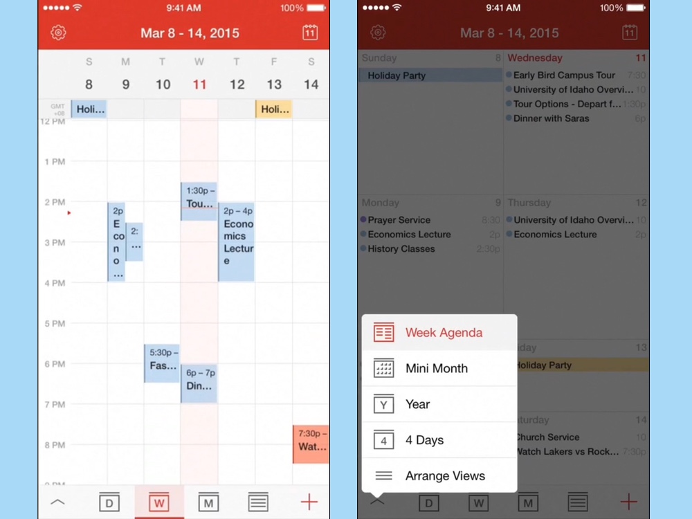 best calendar apps: tiny calendar