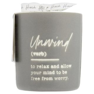 Mrs Hinch Unwind candle from the homeware collection at Tesco