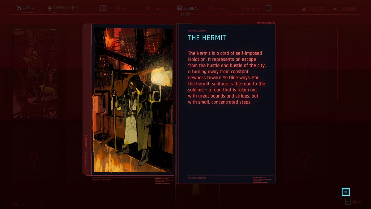 Featured image of post Cyberpunk Tarot Card Wallpaper This quest unlocks a cyberpunk 2077