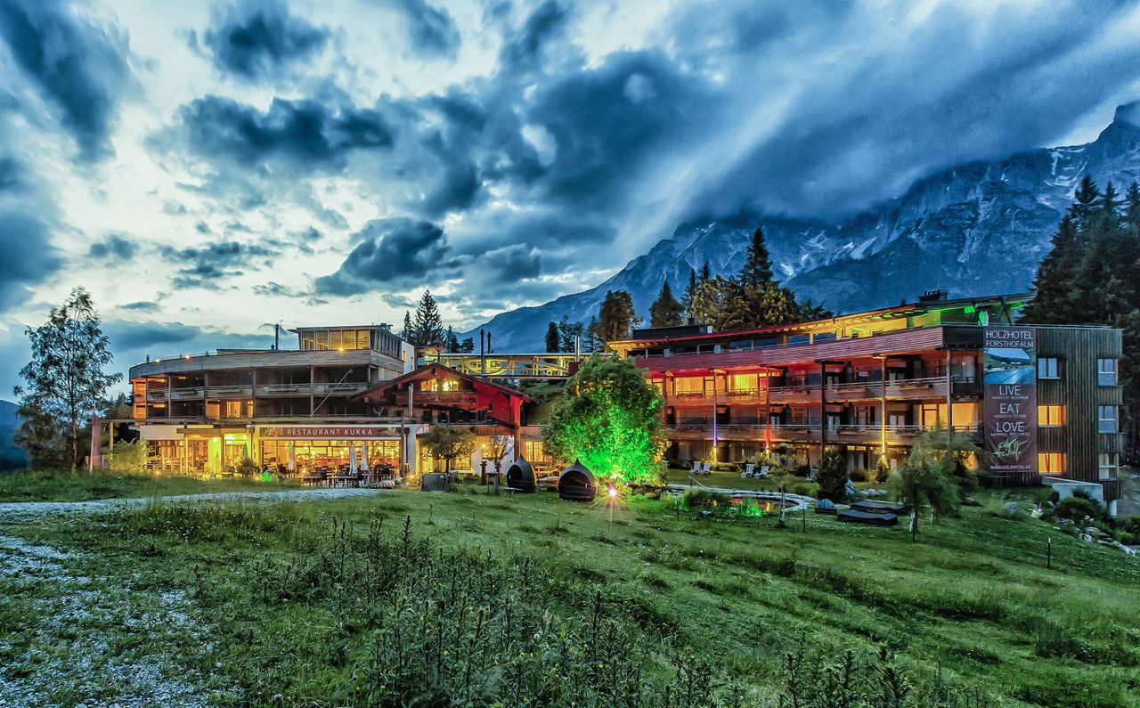 Forsthofalm - the timber hotel in Austria