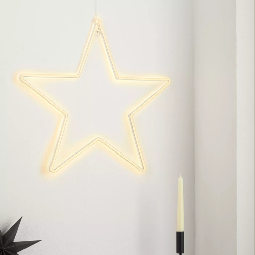 John Lewis, John Lewis Neon Star Light, White