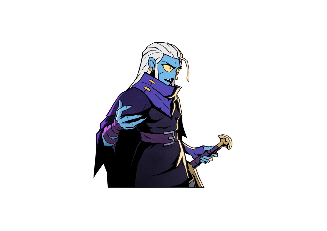 Absolum video game character design; animated characters design for a video game