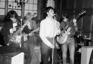 Pre-Floyd: The Tea Set in 1964 with Syd, Bob Klose, Chris Dennis and Roger Waters.