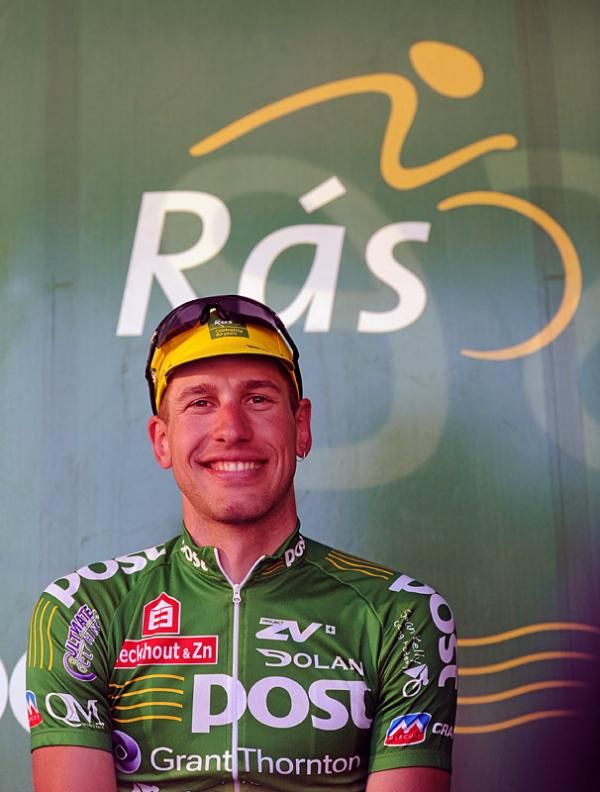 Stage 8 winner Gediminas Bagdonas (An Post-Sean Kelly)