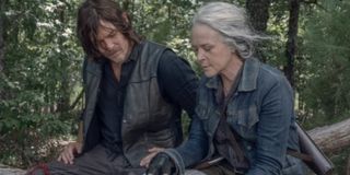 Daryl and Carol in _The Walking Dead._