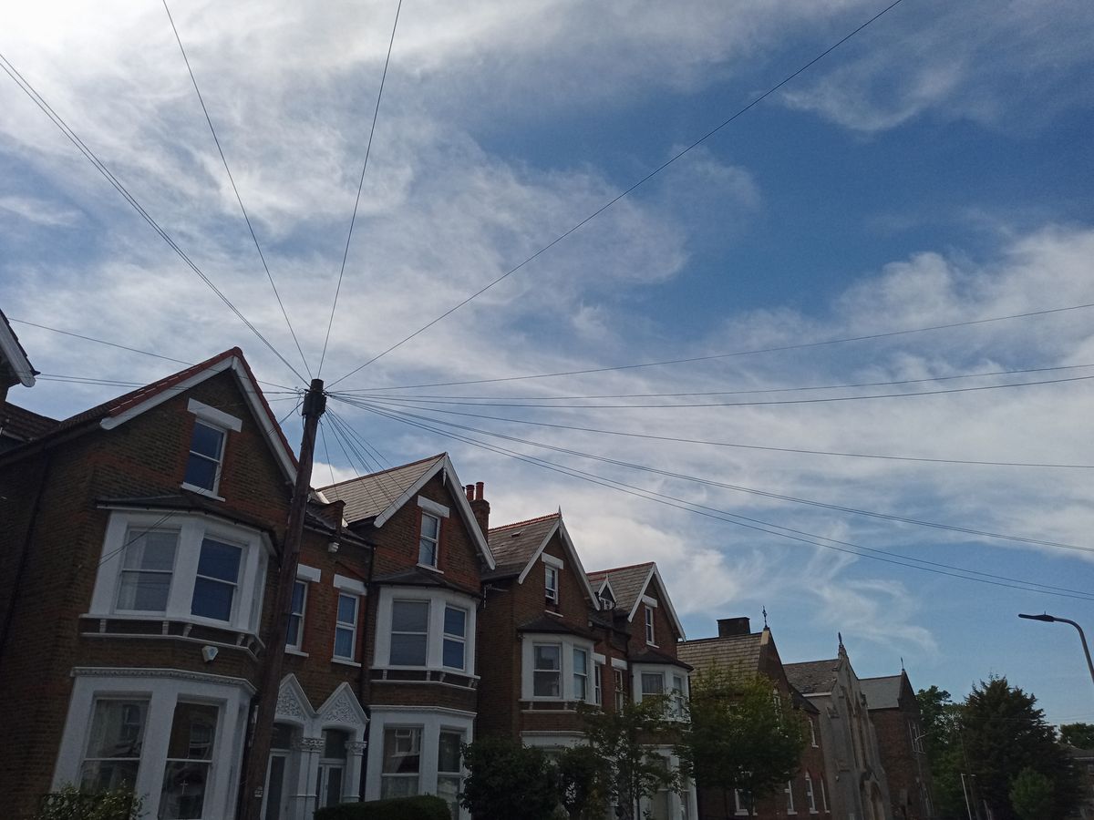 You can lift the foreground here after shooting if you like to make the houses pop, but doing so shows up the lower native dynamic range of the sensor. &lsquo;Recovered&rsquo; detail is a little soft and blotchy.