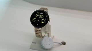Google Pixel Watch 2 and charger