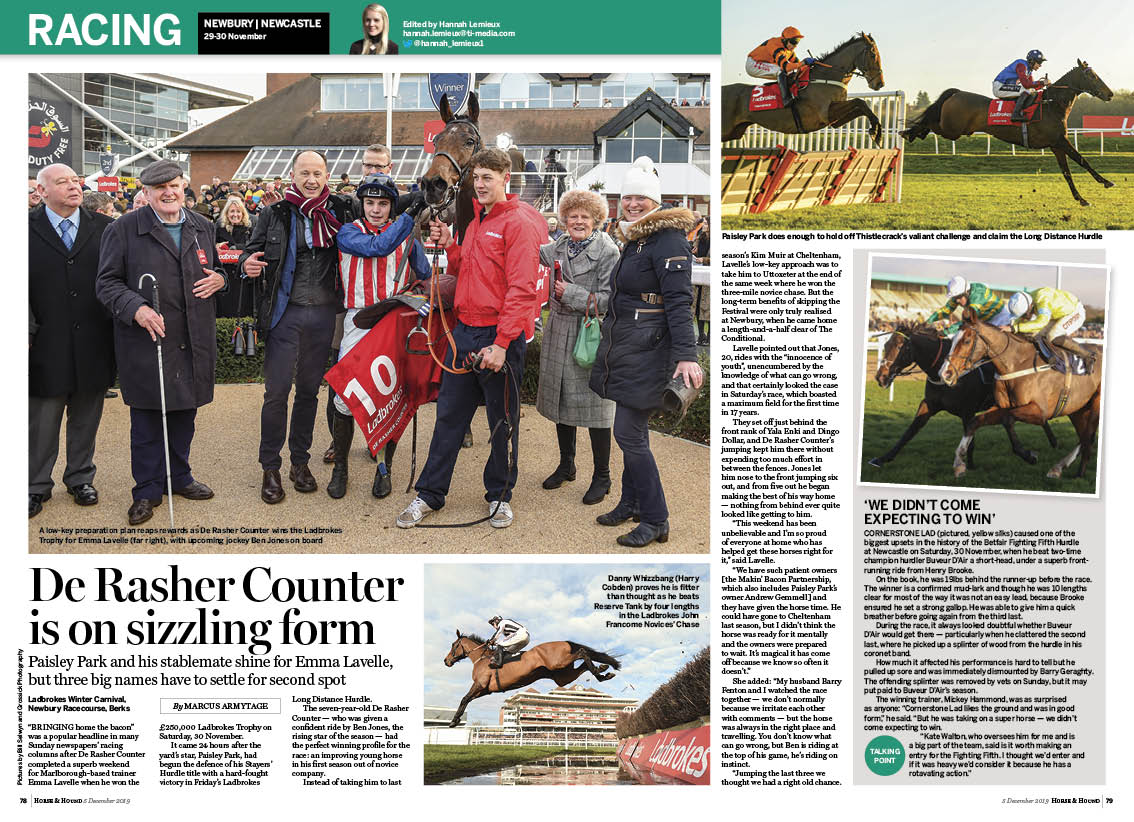 RA 3pp racing reports [5 Dec]