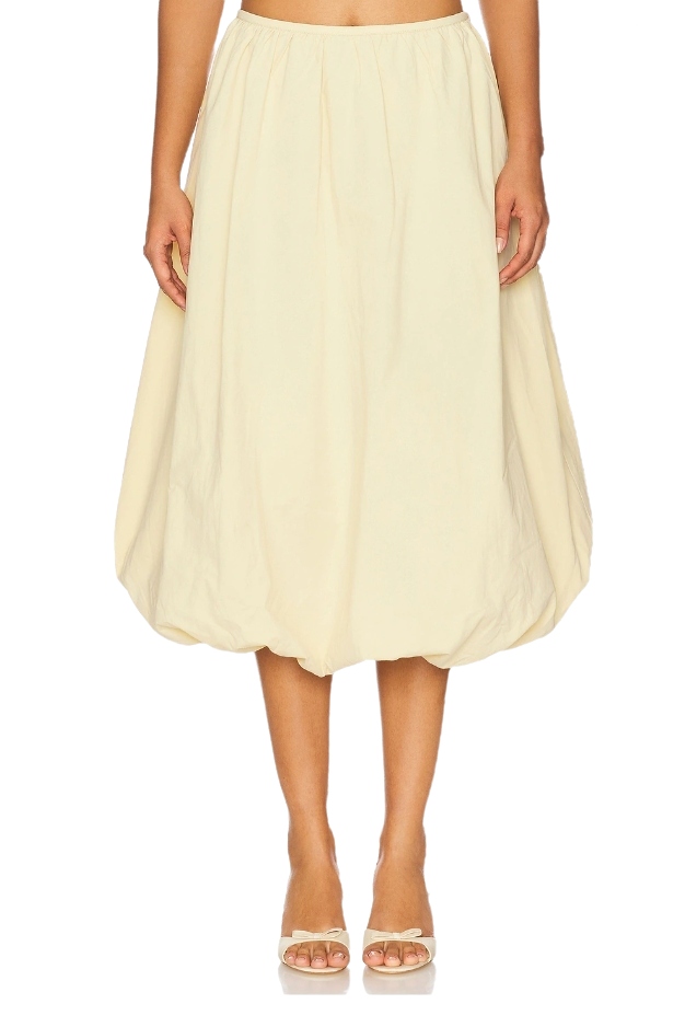 Intuition Bubble Midi Skirt