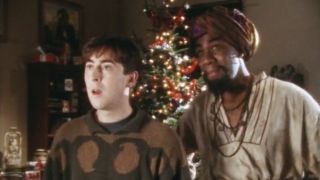 Alan Cumming and Lenny Henry in Bernard and the Genie