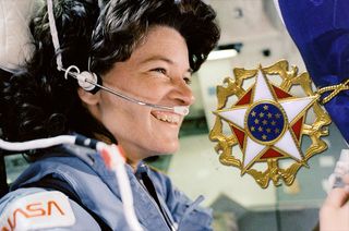 Astronaut Sally Ride, America's first woman in space, has been posthumously awarded the Medal of Freedom.