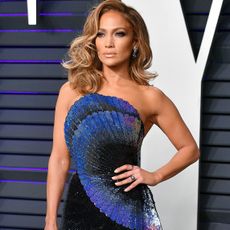 Jennifer Lopez at the 2019 Vanity Fair Oscar Party 
