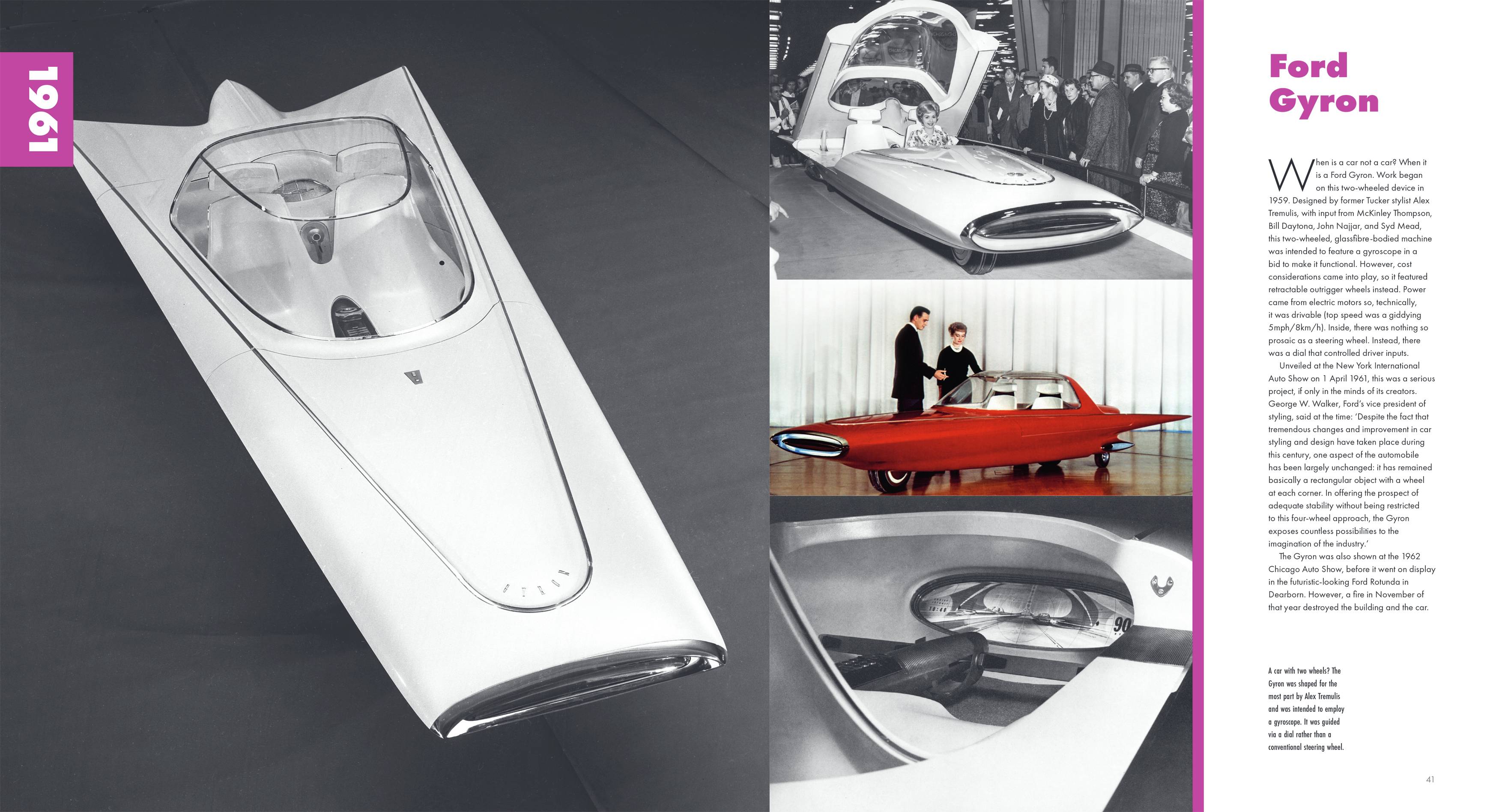 Yesterday’s Future - Concept Cars of the 1960's, book about car design
