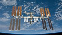 The International Space Station.