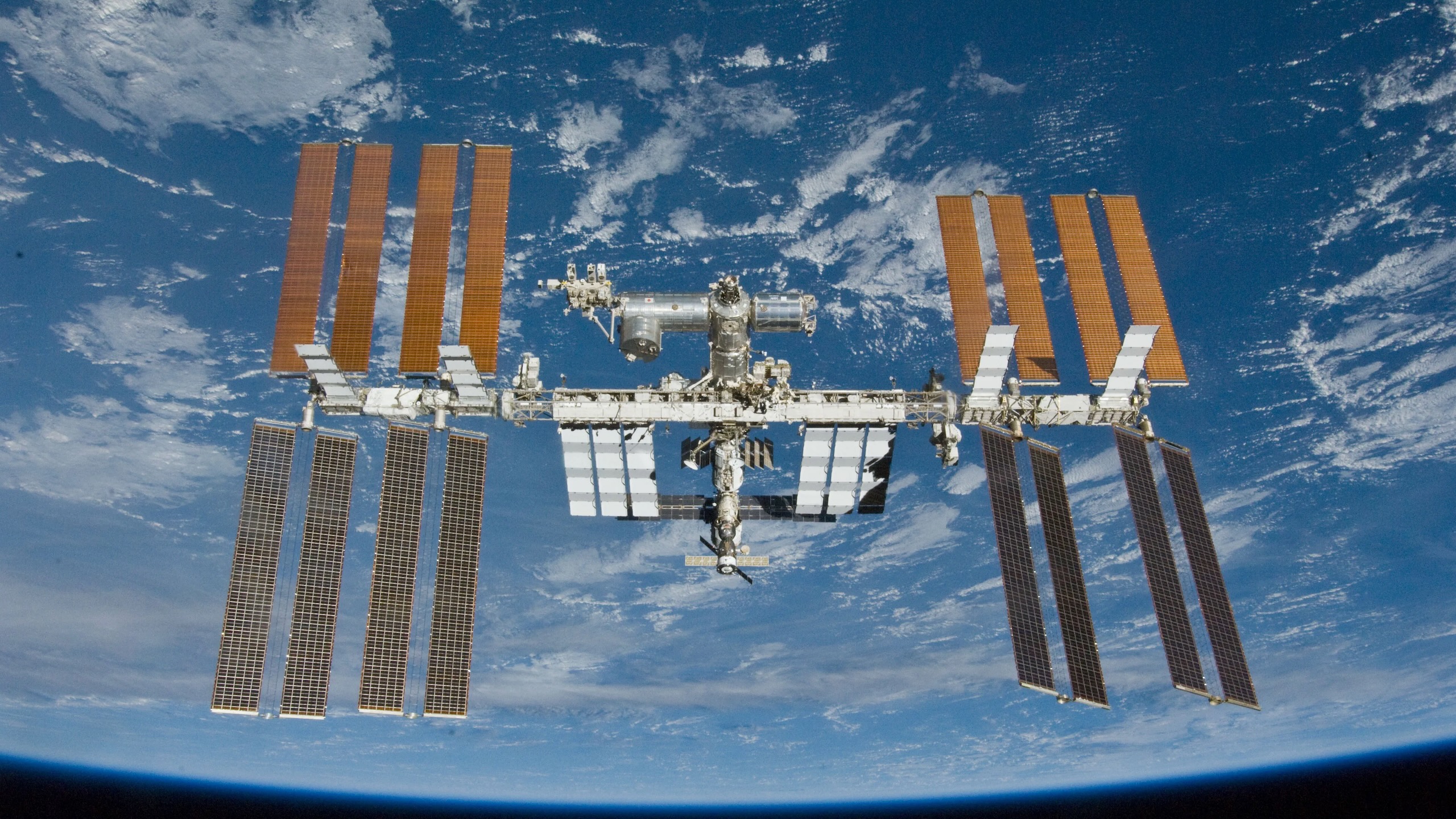 The International Space Station.