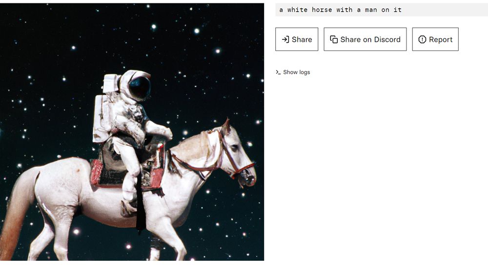 Screenshots from Blip-2 AI image reader