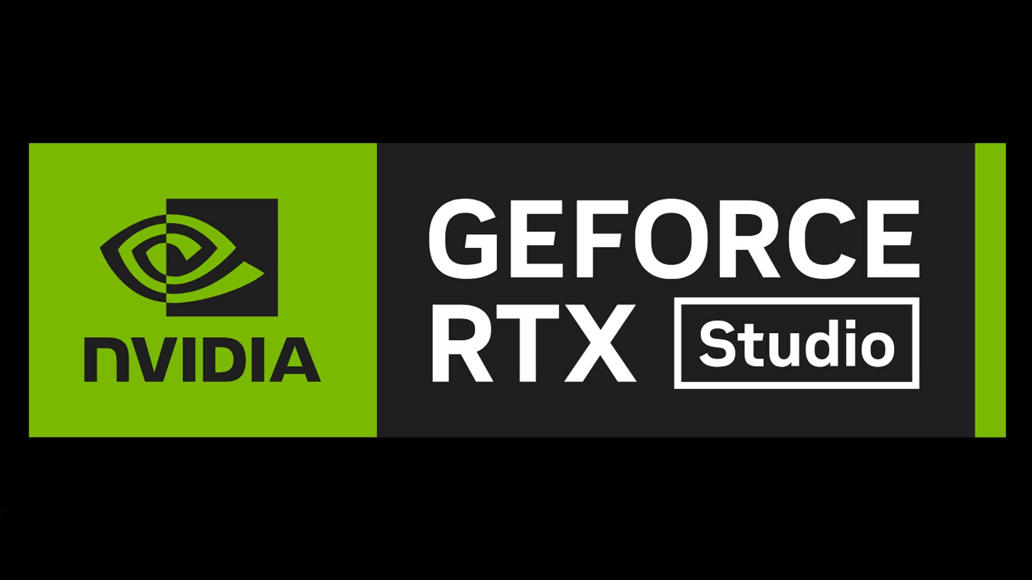 Insignia de NVIDIA Studio.