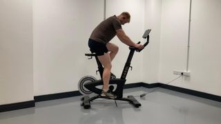 Carol Bike 2.0 being tested by Fit&Well