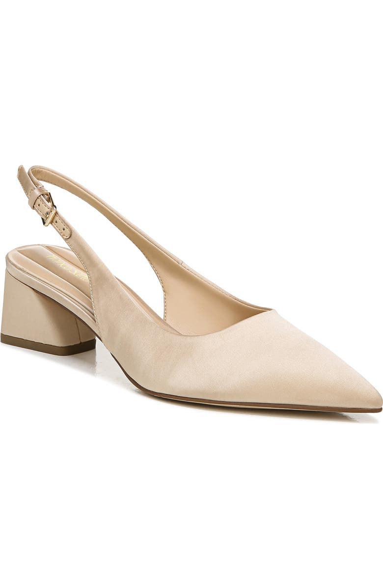 Racer Slingback Pointed Toe Pump