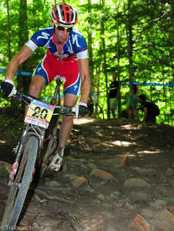 USA Champion Todd Wells (Specialized) riding in the top ten